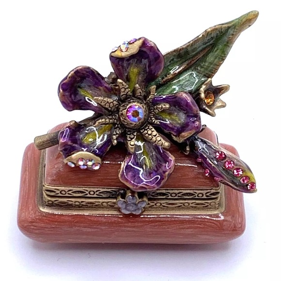 NEW Jay Strongwater "Miranda" Oleander Box 
5050 - Picture 7 of 9